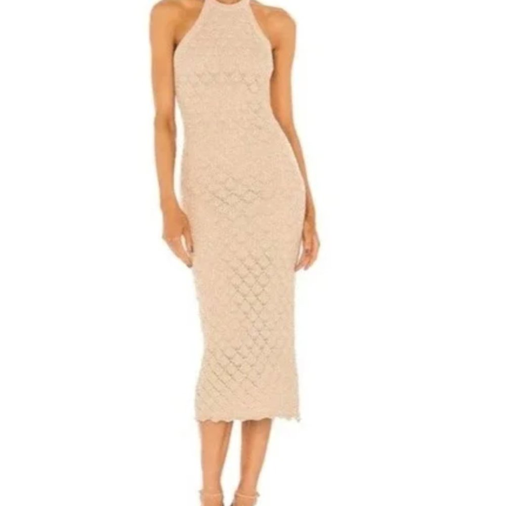 Alice and Olivia Crochet Midi Dress Size XS